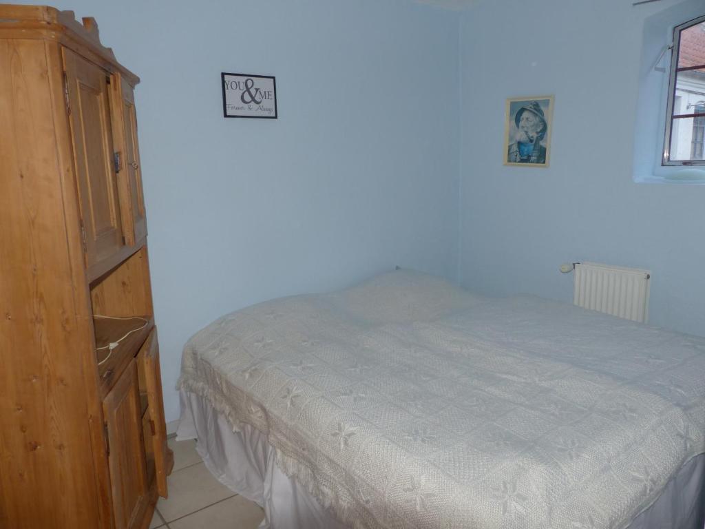 Postel nebo postele na pokoji v ubytování Kristiansminde Farm Holiday