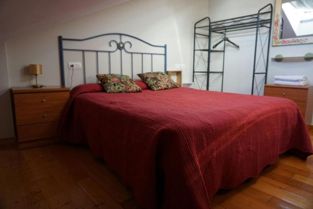 Postel nebo postele na pokoji v ubytování Casa Morrosco