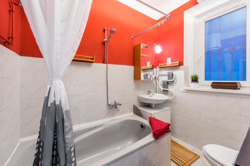 Kúpeľňa v ubytovaní Perfect Holiday Apartment