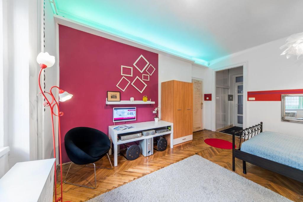 Posteľ alebo postele v izbe v ubytovaní Perfect Holiday Apartment