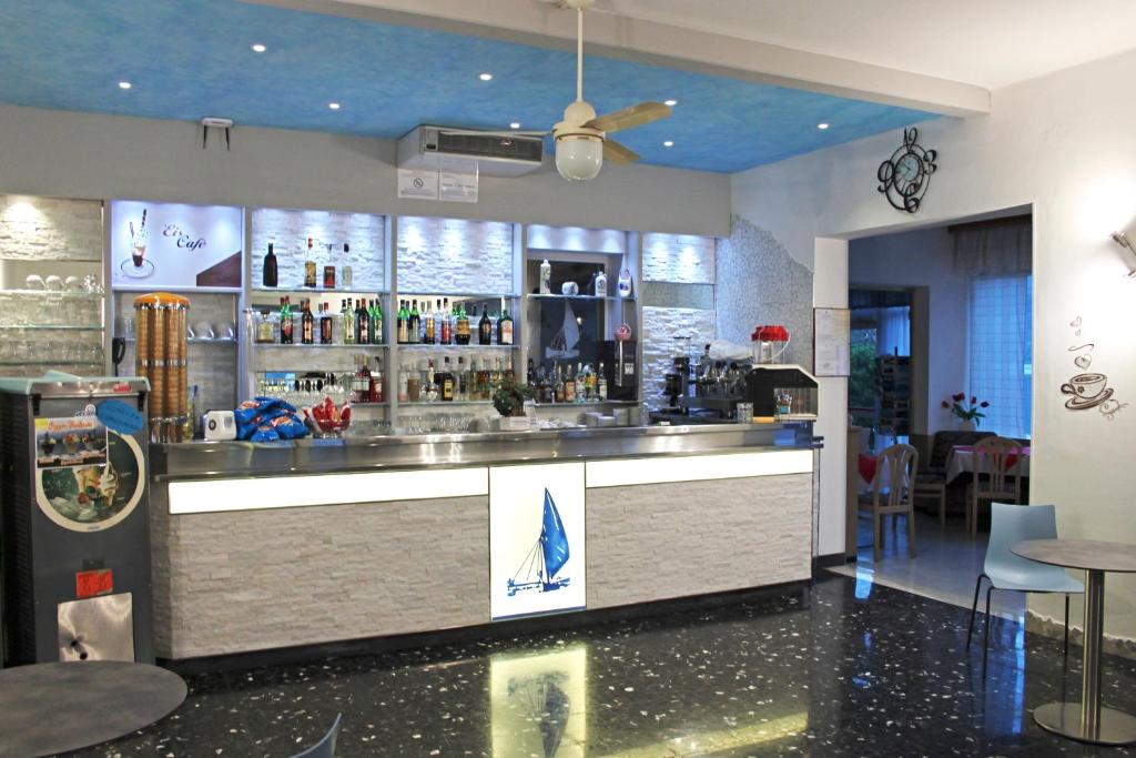 Lounge nebo bar v ubytování Hotel La Piroga