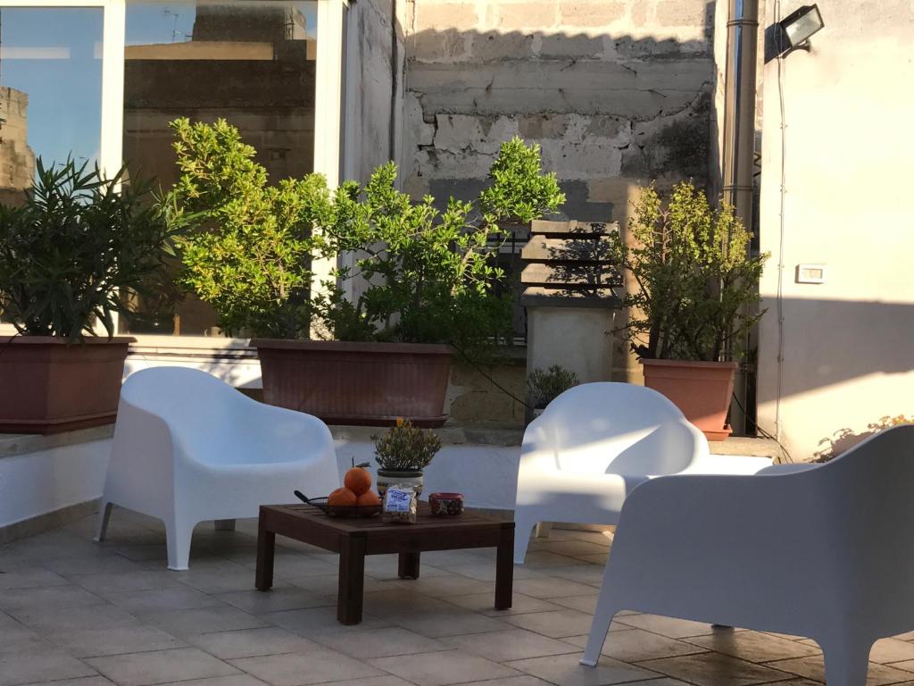 Posezení v ubytování B&B Corte Dei Musco