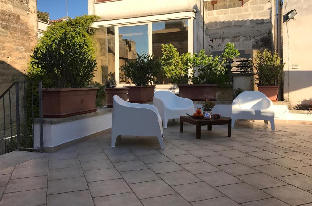 Patio nebo venkovní prostory v ubytování B&B Corte Dei Musco
