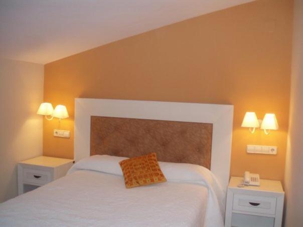 Cama o camas de una habitación en Arcas de Agua