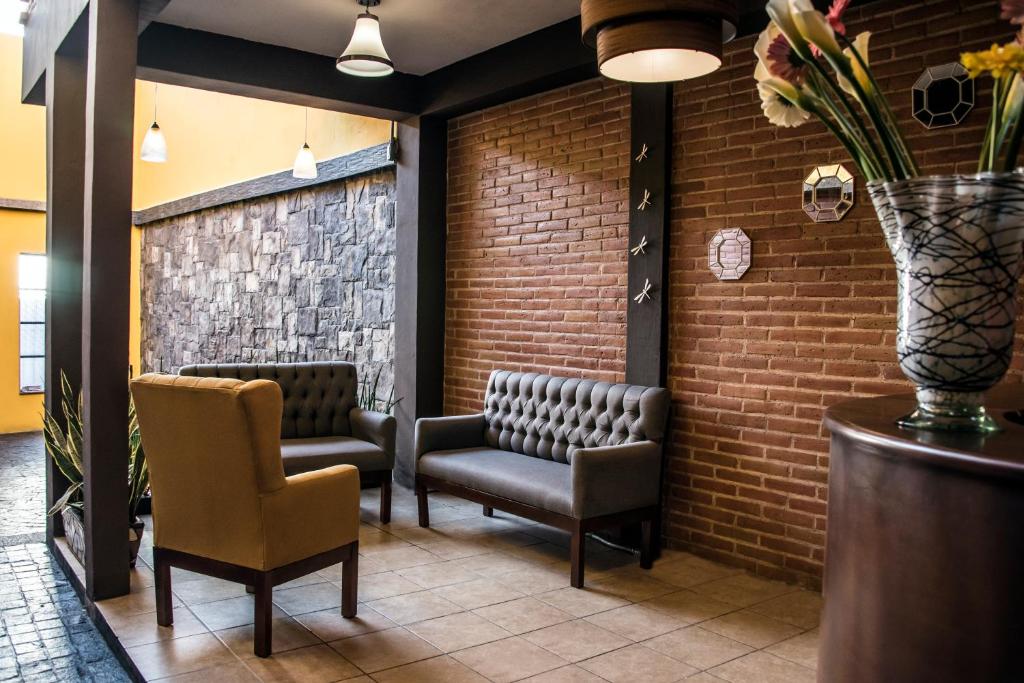 Posezení v ubytování Hotel Casa Aurora