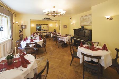 TV a/nebo společenská místnost v ubytování Hotel Franken