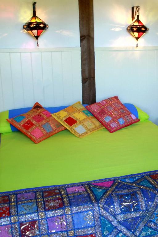 Postel nebo postele na pokoji v ubytování Casa Escondida