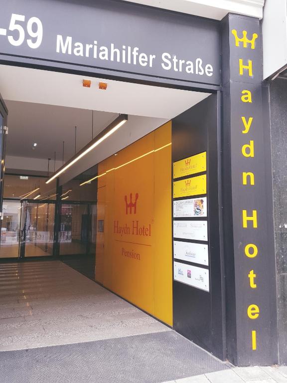 Certifikát, hodnocení, plakát nebo jiný dokument vystavený v ubytování Hotel Haydn
