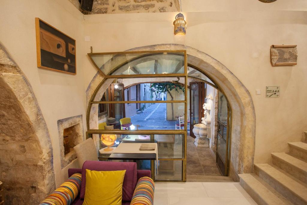 Posezení v ubytování Hamam Oriental Suites
