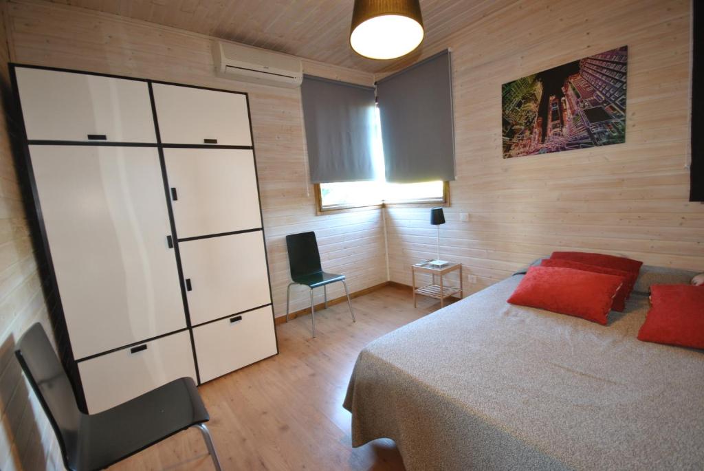 Postel nebo postele na pokoji v ubytování Finca Los Sueños