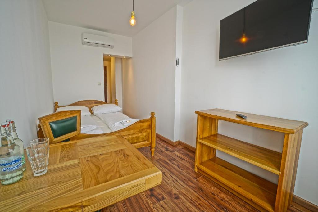 Posteľ alebo postele v izbe v ubytovaní Apartamenty Grodzka 8
