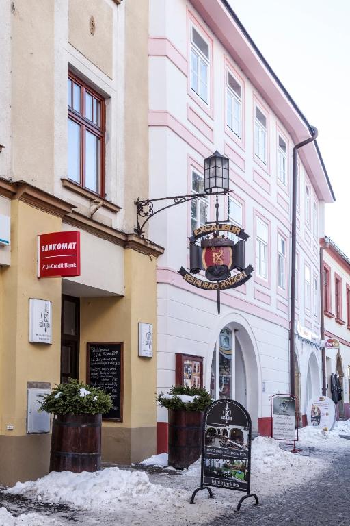 Budynek, w którym mieści się pensjonat