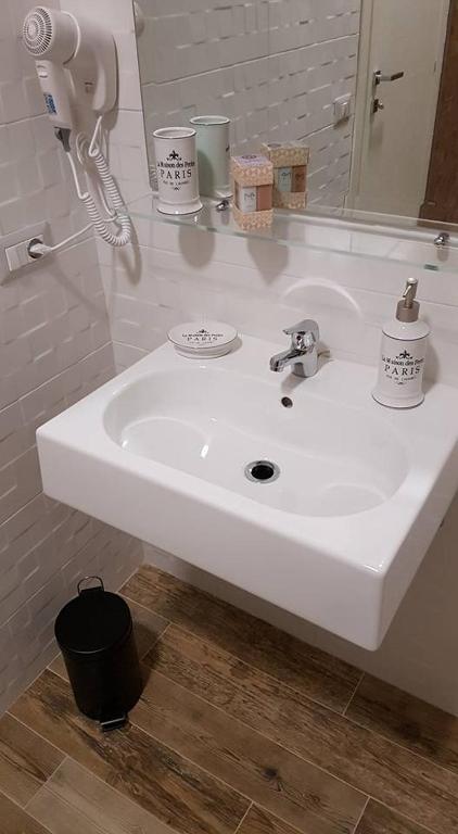 Koupelna v ubytování B&B VIA VENETO