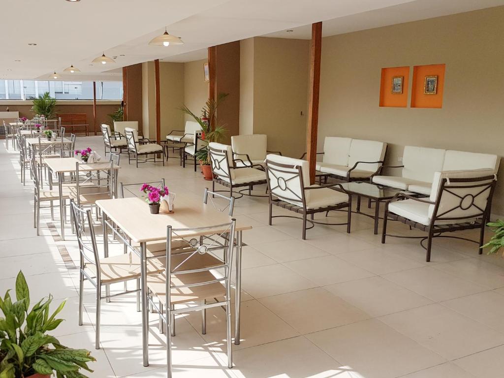 Posezení v ubytování Hotel Las Palmas
