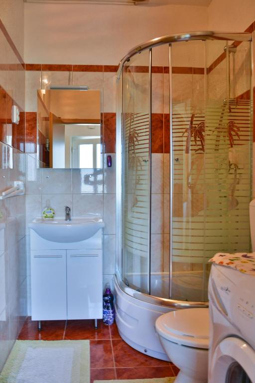 Kúpeľňa v ubytovaní Apartment Skale