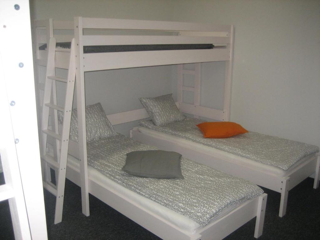 Postel nebo postele na pokoji v ubytování Hostel Sopot Centrum