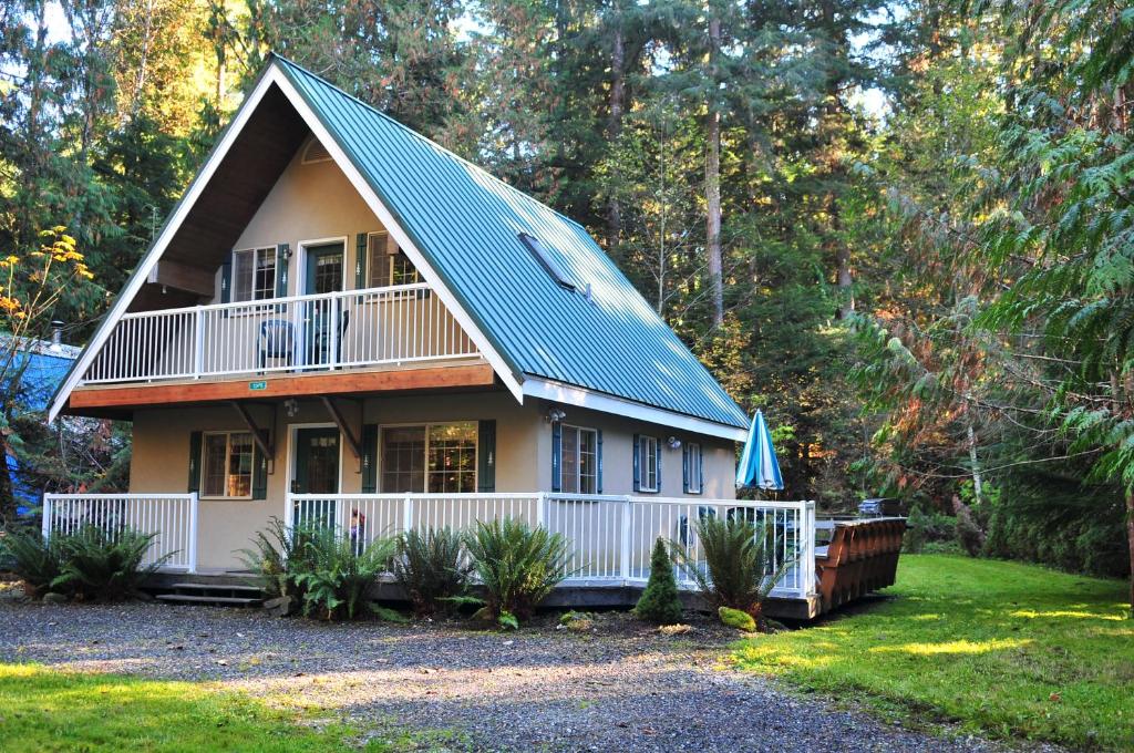 Zahrada ubytování Mt Baker Snowline Chalet