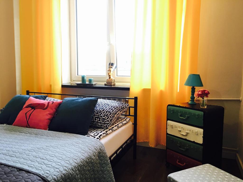 Posteľ alebo postele v izbe v ubytovaní ClickTheFlat Savior Square Central Apart Rooms