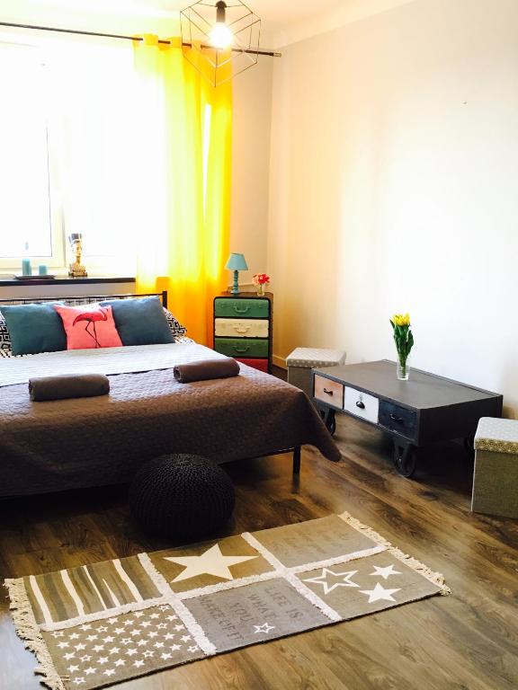 Posteľ alebo postele v izbe v ubytovaní ClickTheFlat Savior Square Central Apart Rooms