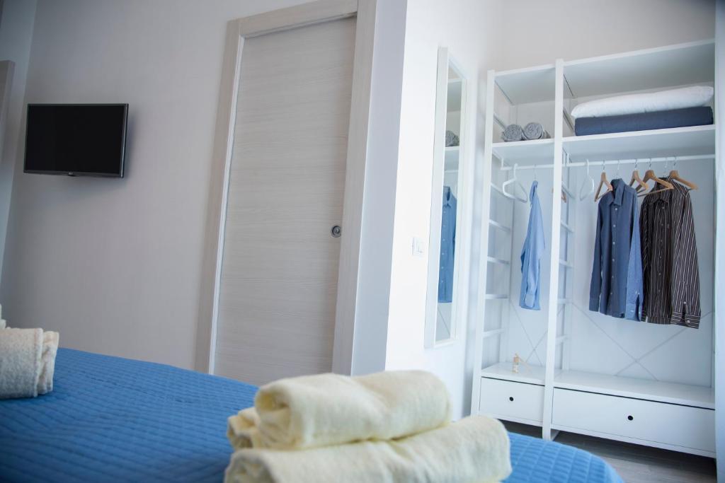 Posteľ alebo postele v izbe v ubytovaní Al Duomo B&B