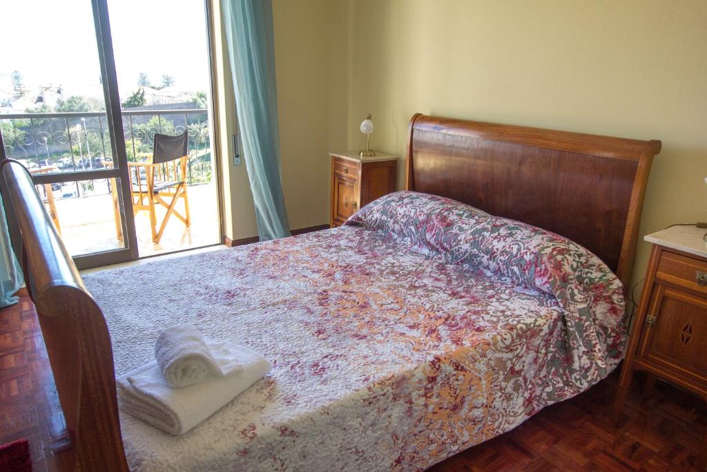 Postel nebo postele na pokoji v ubytování CASA BELAVISTA - BAÍA