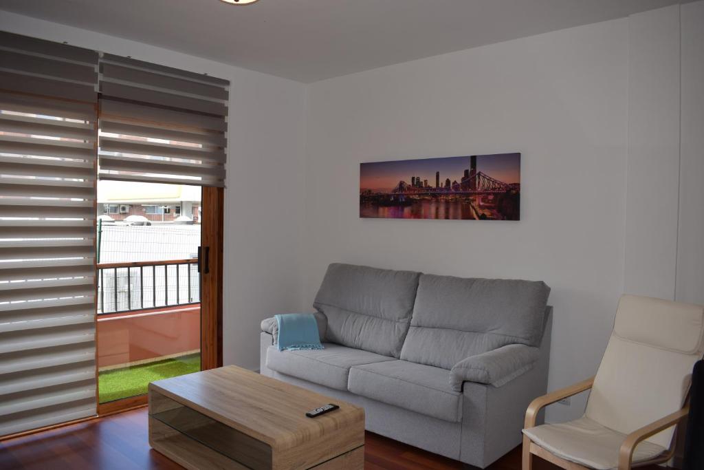 Posezení v ubytování Apartamento San Isidro