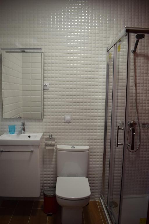 Koupelna v ubytování Apartamento San Isidro