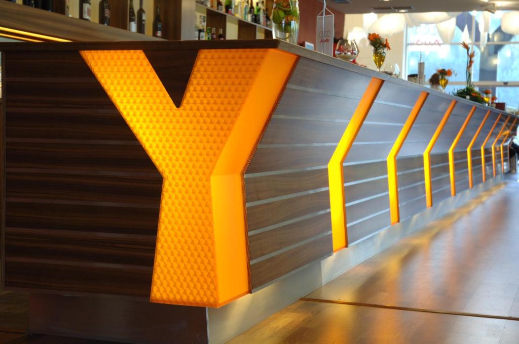 Lounge nebo bar v ubytování Hausboaty Ypsilon Golf Liberec