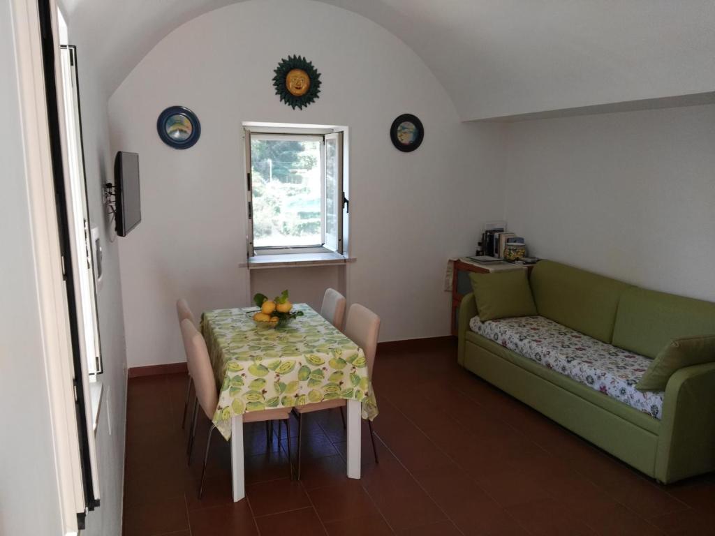 Гостиная зона в Casa Vacanze Bouganvillea
