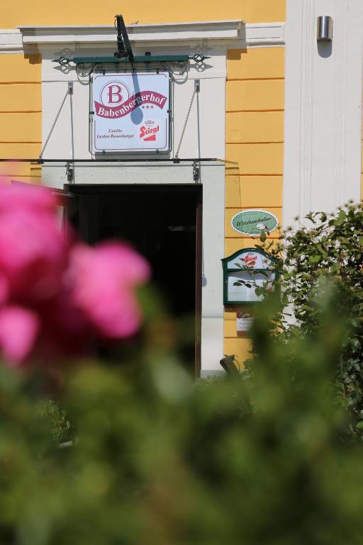 Certifikát, hodnocení, plakát nebo jiný dokument vystavený v ubytování Babenbergerhof