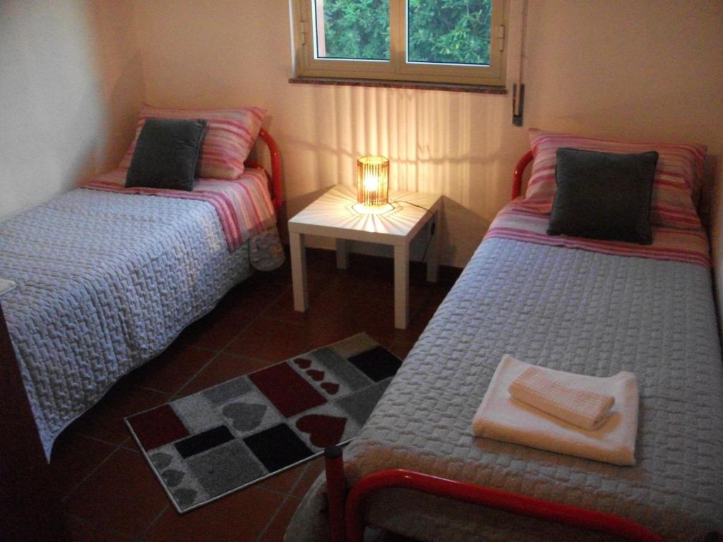 Postel nebo postele na pokoji v ubytování Villa Davima