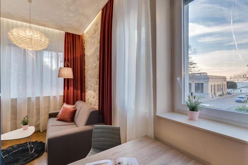 Posezení v ubytování Zadera Accommodation