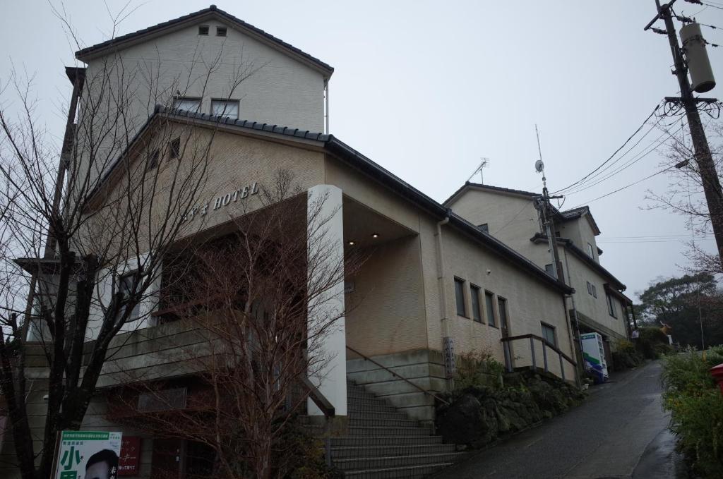 Budova, kde se ryokan nachází