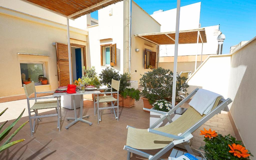Balkon lub taras w obiekcie Appartamenti Rosa Dei Venti