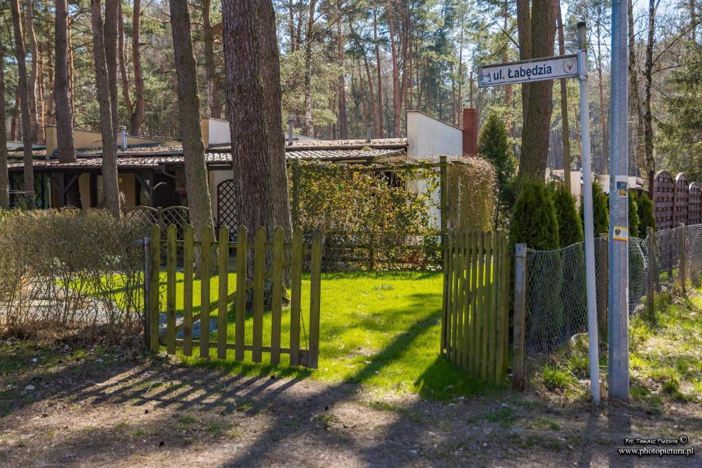 Zahrada ubytování Domek letniskowy Sieraków