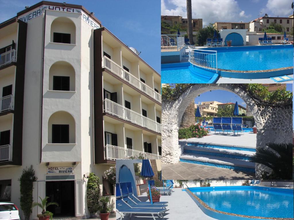 Bazén v ubytování Hotel Riviera nebo v jeho okolí