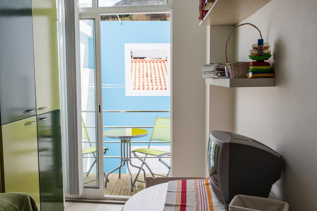 Posezení v ubytování Casa de Hóspedes Porto Pim
