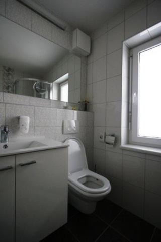 Koupelna v ubytování Apartments & Wellness Skok