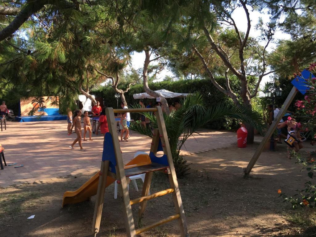 Děti v ubytování Torre San Vito Hotel Villaggio