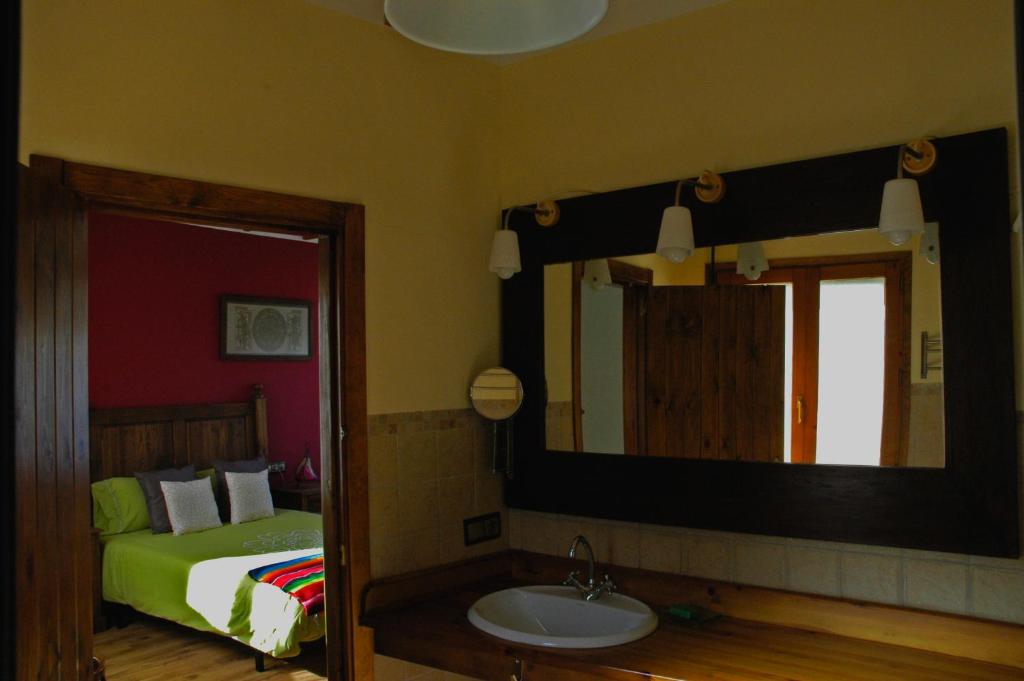 Postel nebo postele na pokoji v ubytování Casa Lugaré