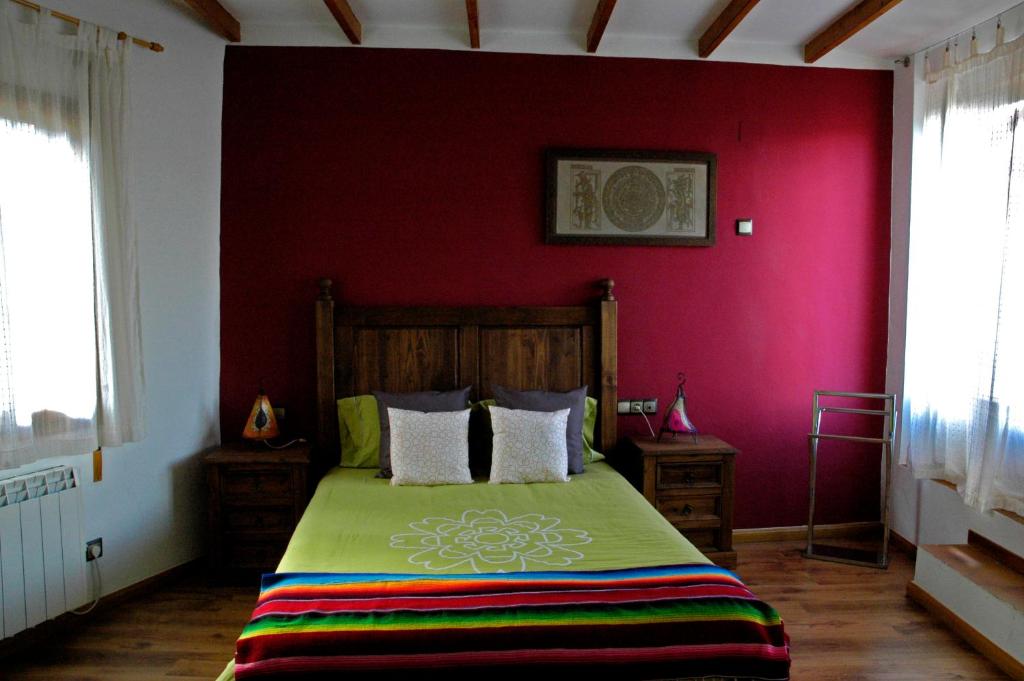 Postel nebo postele na pokoji v ubytování Casa Lugaré