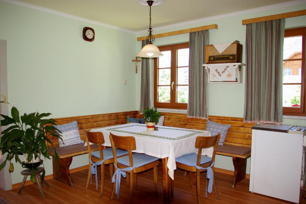 Posezení v ubytování Appartement Grundner