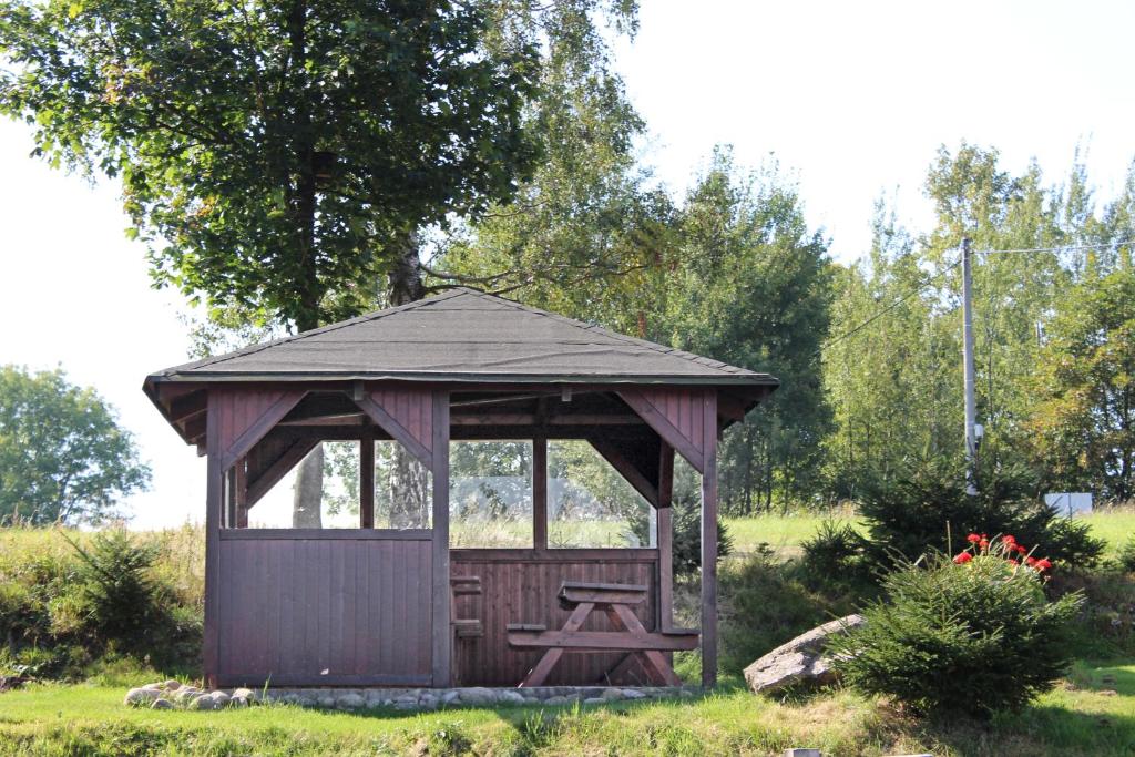 Aed väljaspool majutusasutust Penzion Jizerka