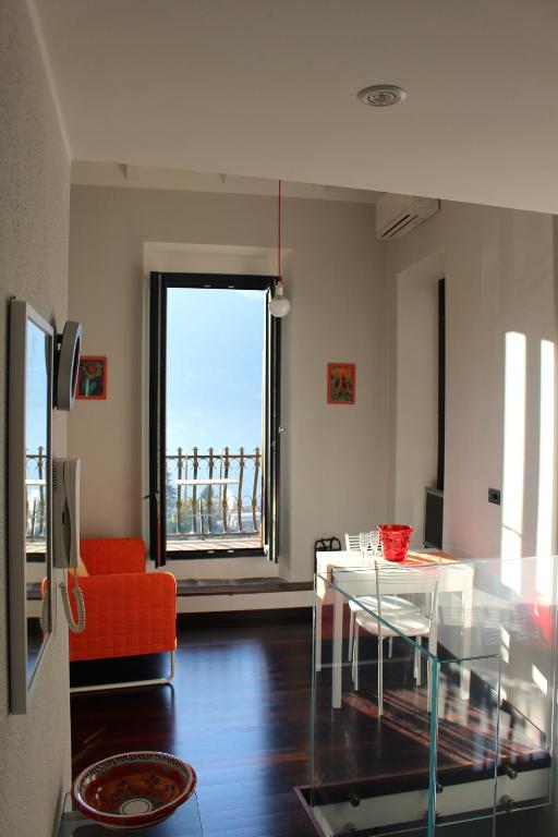 Posezení v ubytování Larian Chalet
