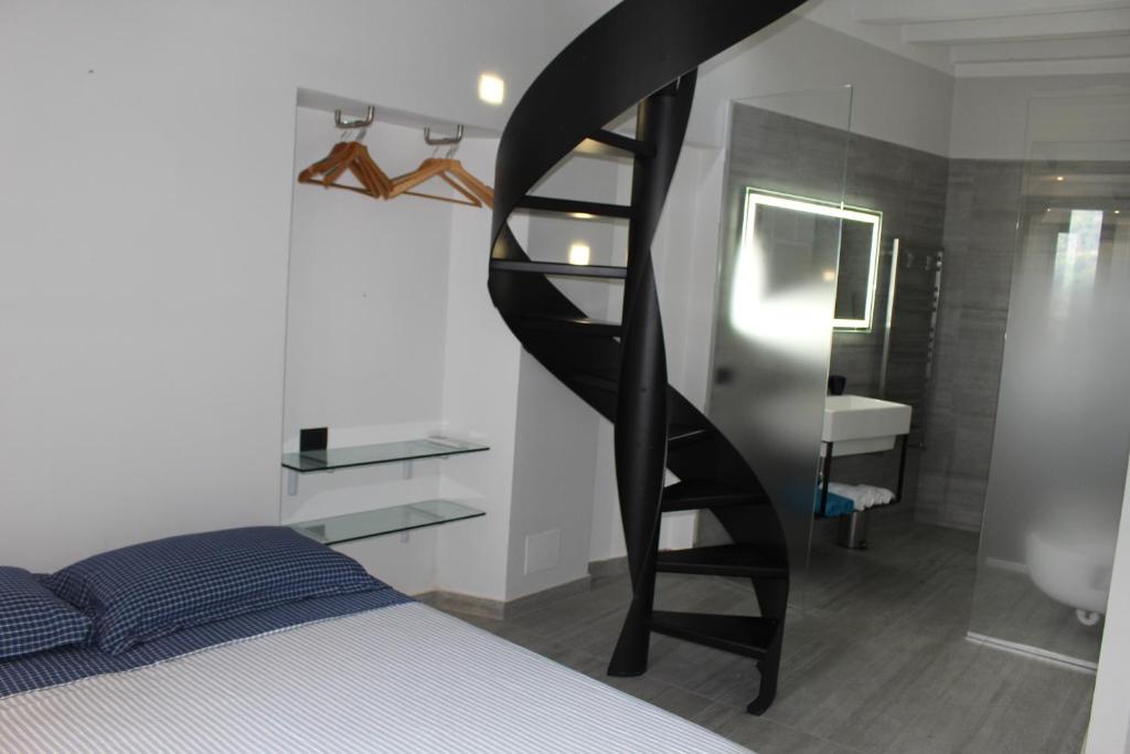 Postel nebo postele na pokoji v ubytování Larian Chalet