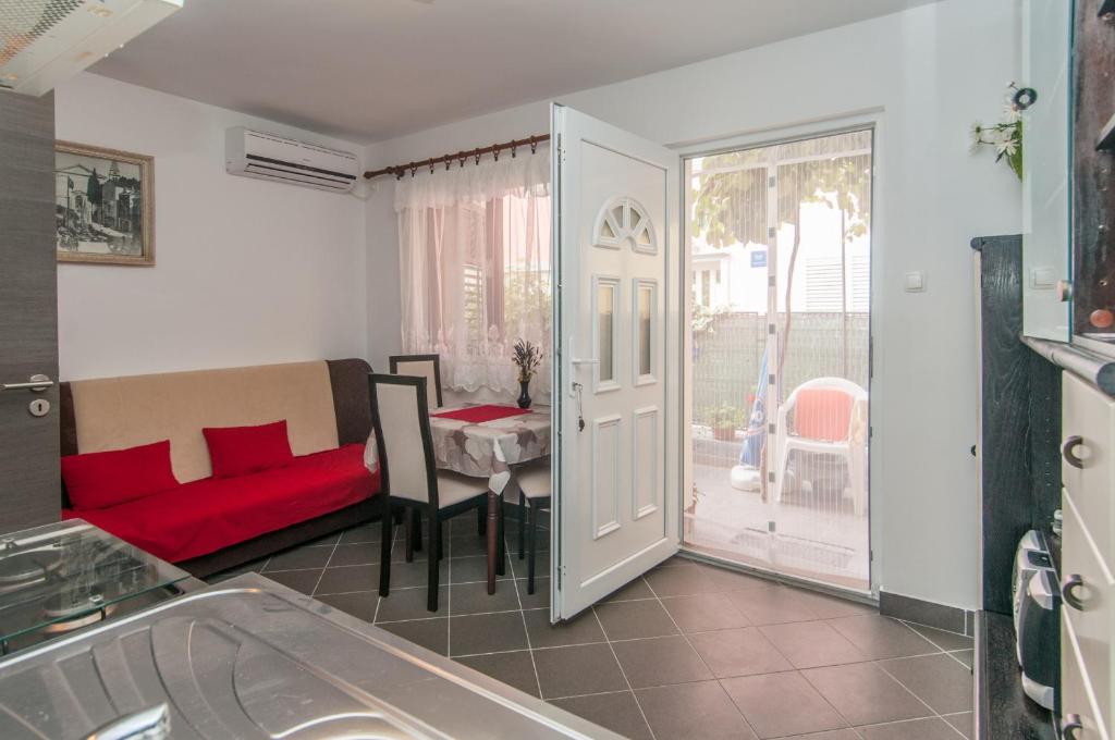 Posezení v ubytování Zora Apartment
