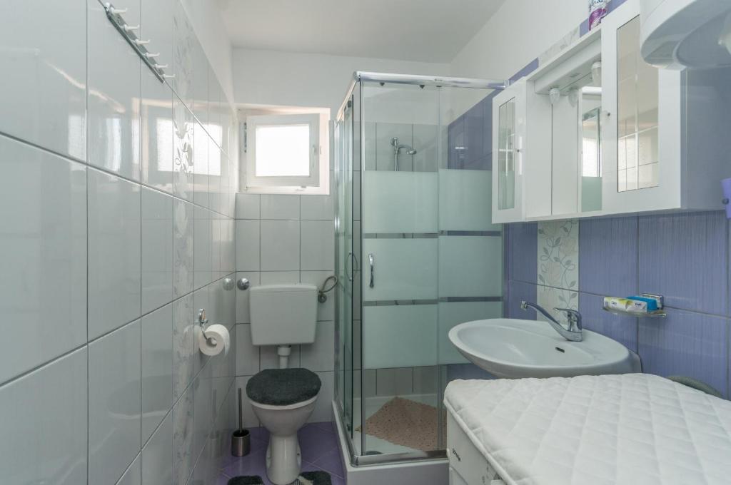 Koupelna v ubytování Zora Apartment