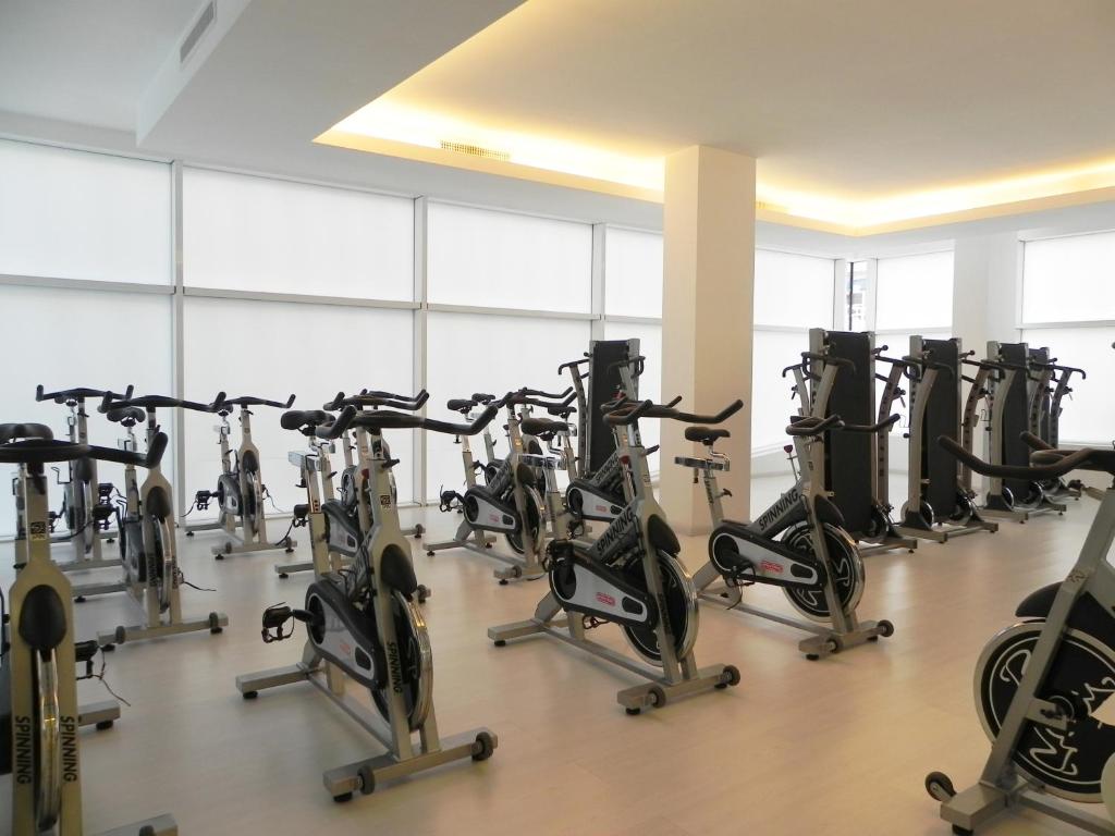 Fitness centrum a/nebo fitness zařízení v ubytování Lungotevere Suite