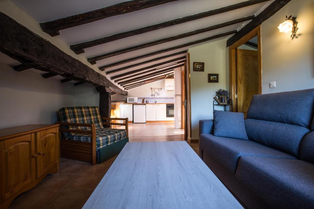 Zona de estar de Casa Rural Andutza