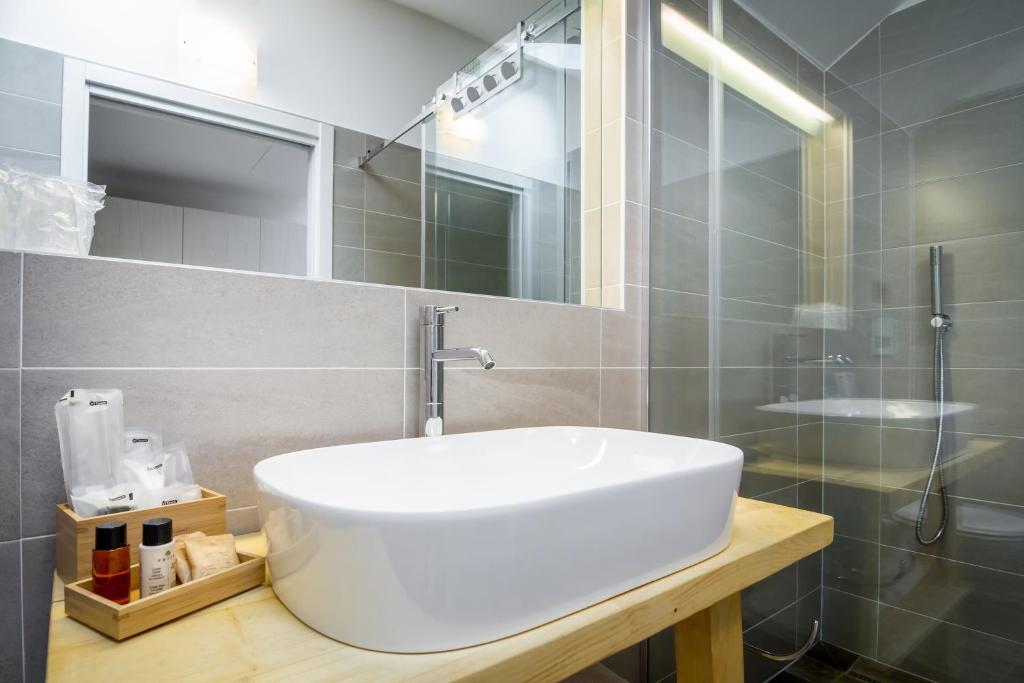 Łazienka w obiekcie La Locanda del Cantiere